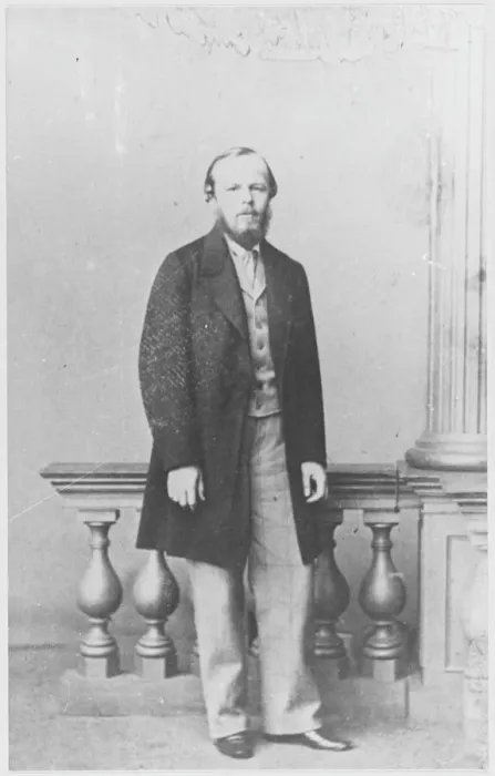 Gerahmter Druck : Fjodor Dostojewski Gerahmter Druck : Fjodor Dostojewski