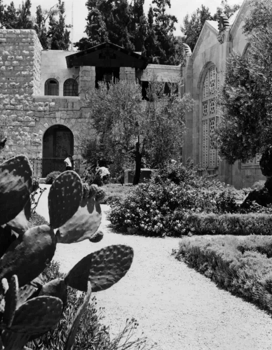Gerahmter Druck : Der Garten Gethsemannes Gerahmter Druck : Der Garten Gethsemannes