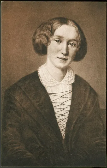 Gerahmter Druck : Georg Eliot (Dürr) Gerahmter Druck : Georg Eliot (Dürr)
