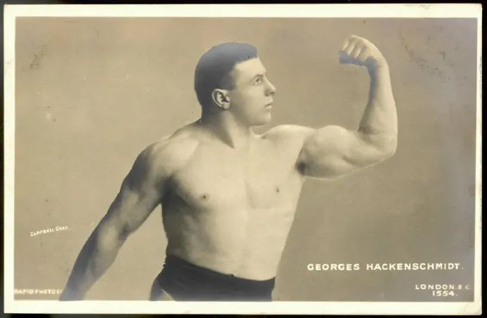Gerahmter Druck : Georg Hackenschmidt Gerahmter Druck : Georg Hackenschmidt