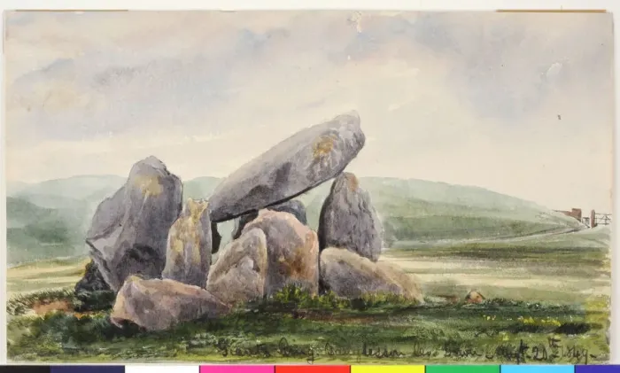 Gerahmter Druck : Riesenring, Ballylesson, County Down Gerahmter Druck : Riesenring, Ballylesson, County Down