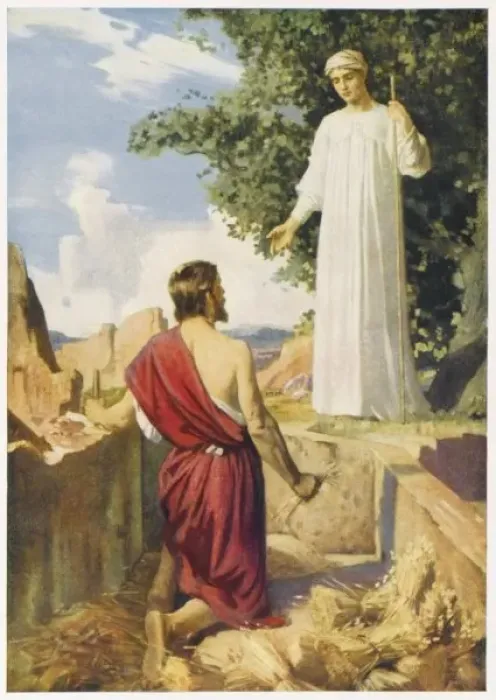 Gerahmter Druck : Gideons ermutigte Gerahmter Druck : Gideons ermutigte