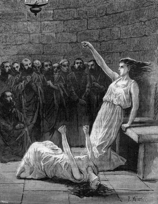 Gerahmter Druck : Die Gnosis
