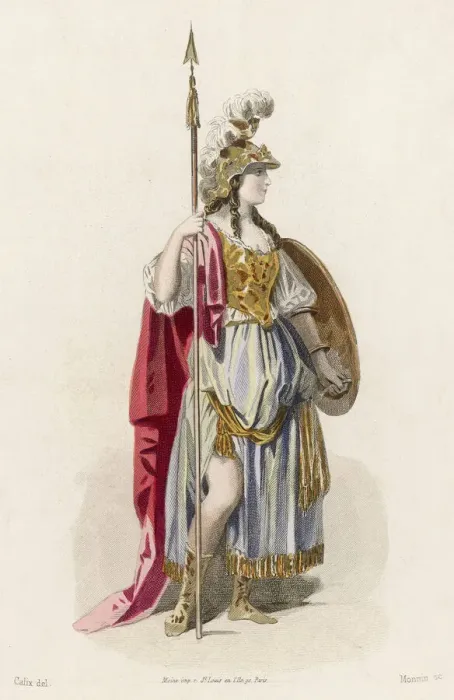 Gerahmter Druck : Göttin Minerva Gerahmter Druck : Göttin Minerva