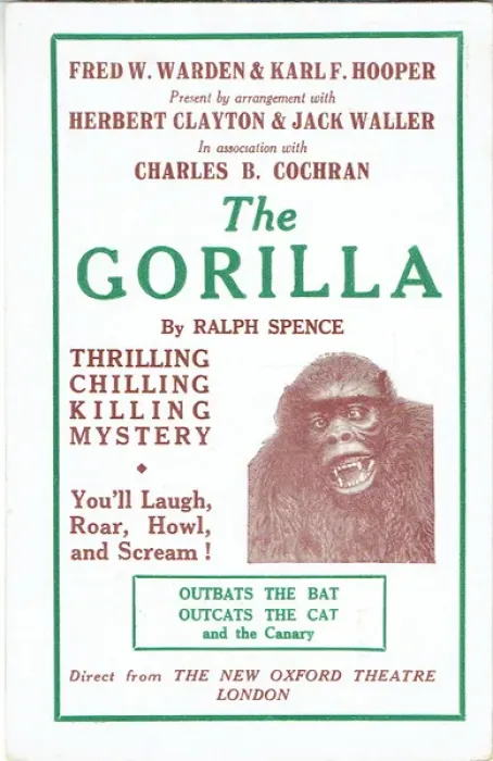 Gerahmter Druck : Die Gorilla von Ralph Spence Gerahmter Druck : Die Gorilla von Ralph Spence