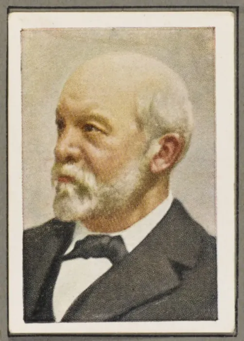 Gerahmter Druck : Gottlieb Daimler Gerahmter Druck : Gottlieb Daimler