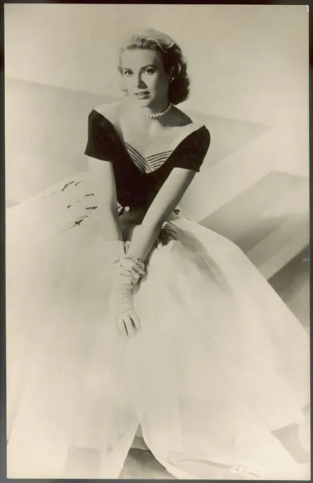 Gerahmter Druck : Grace Kelly / Briefkarte Gerahmter Druck : Grace Kelly / Briefkarte