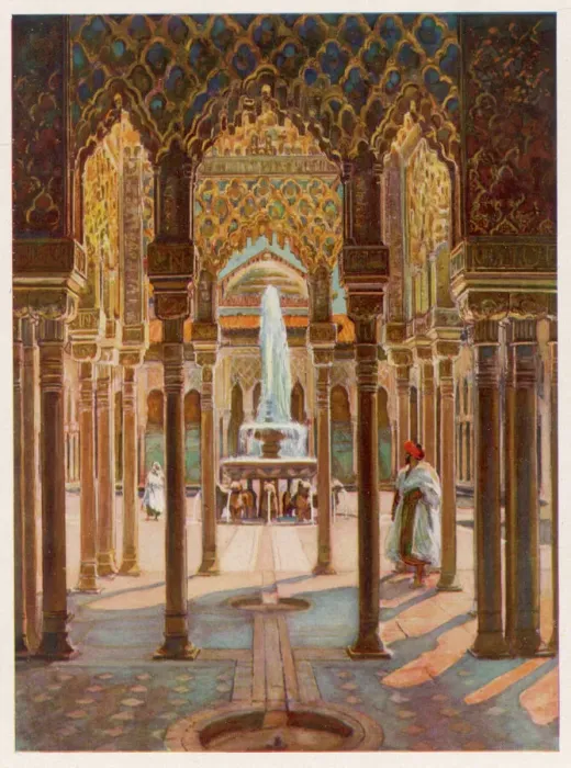 Gerahmter Druck : Granada Die Alhambra Gerahmter Druck : Granada Die Alhambra