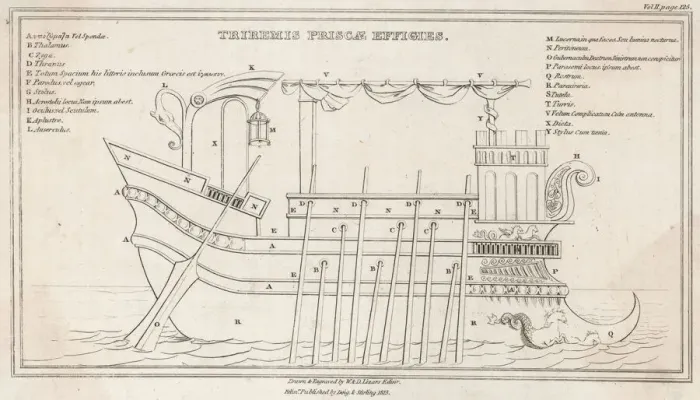 Gerahmter Druck : Griechische Dreimastschiff Gerahmter Druck : Griechische Dreimastschiff