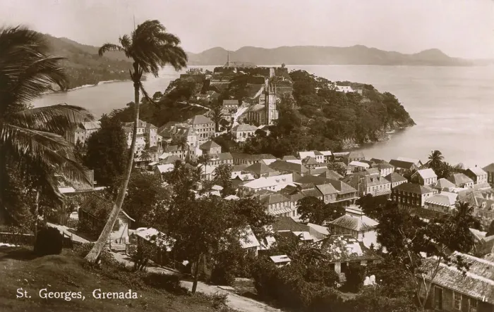 Gerahmter Druck : Grenada - Saint-Georges - superbe Blick Gerahmter Druck : Grenada - Saint-Georges - superbe Blick