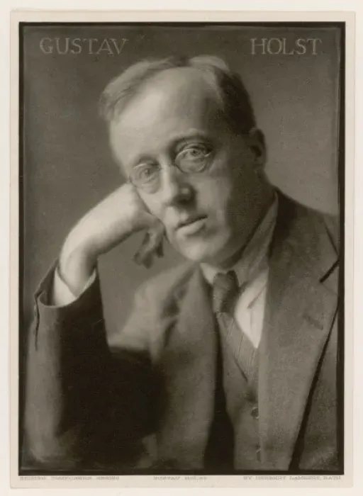 Gerahmter Druck : Gustav Holst Gerahmter Druck : Gustav Holst