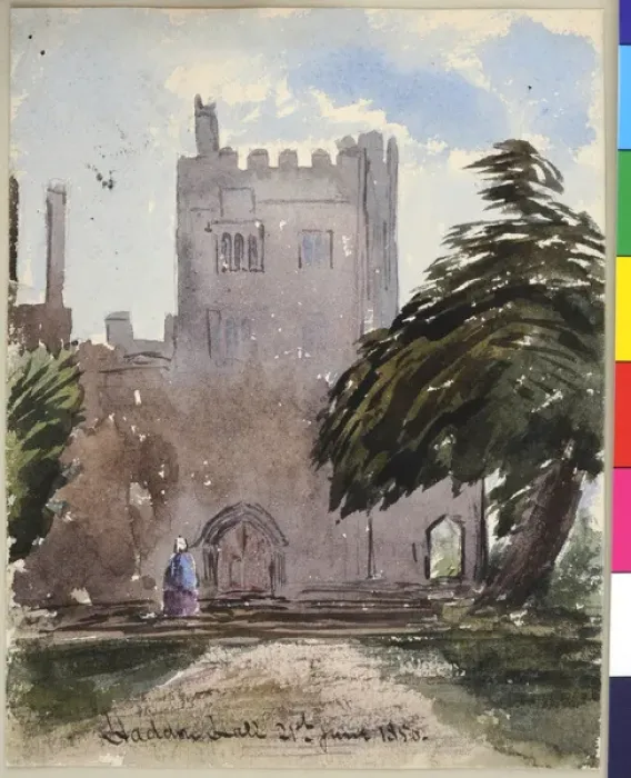 Gerahmter Druck : Haddenhall Gerahmter Druck : Haddenhall