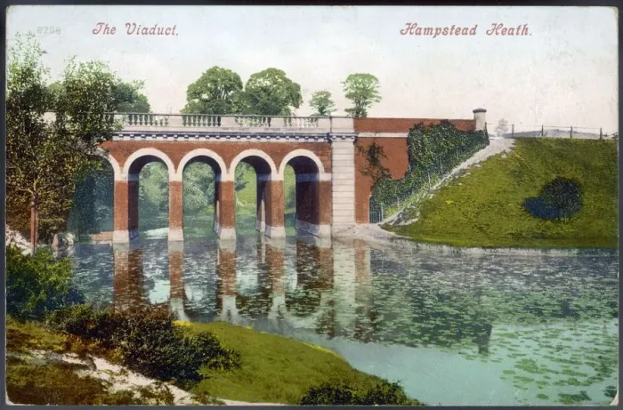 Gerahmter Druck : Hampstead Heath / Viadukt Gerahmter Druck : Hampstead Heath / Viadukt