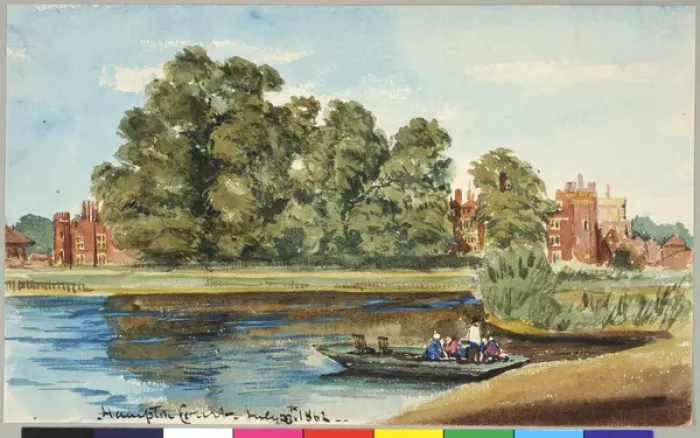 Gerahmter Druck : Hampton Court Gerahmter Druck : Hampton Court