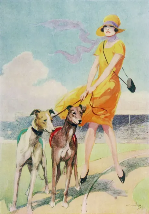 Gerahmter Druck : Hares und Grüße von Harry Woolley Gerahmter Druck : Hares und Grüße von Harry Woolley