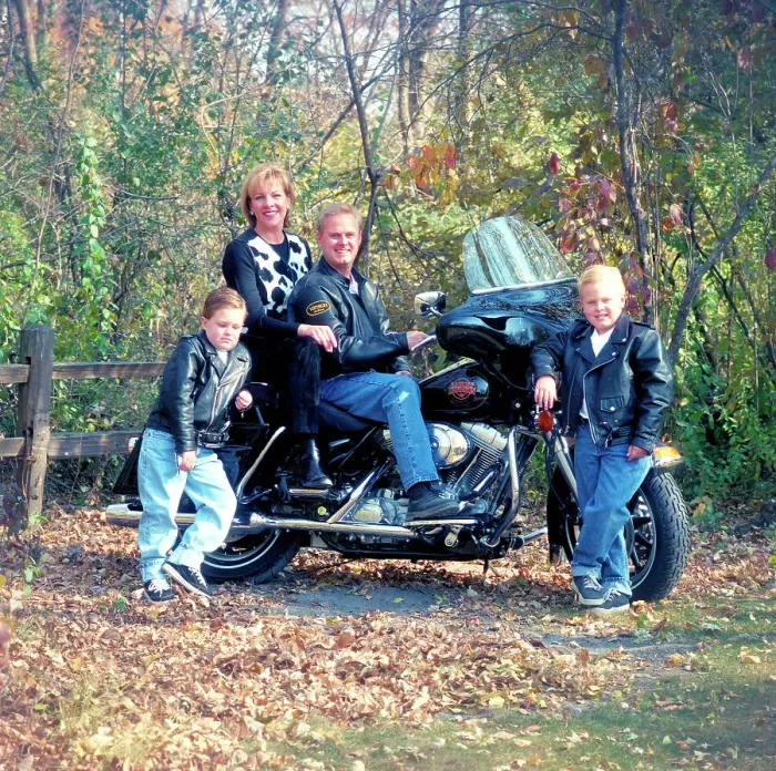 Gerahmter Druck : Harley-Davidson-Motorrad Gerahmter Druck : Harley-Davidson-Motorrad