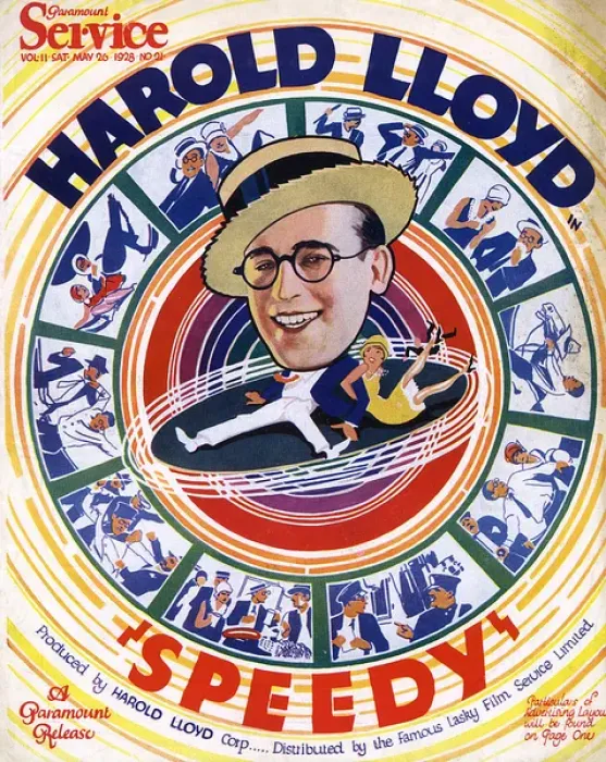 Gerahmter Druck : Harald Lloyd Gerahmter Druck : Harald Lloyd
