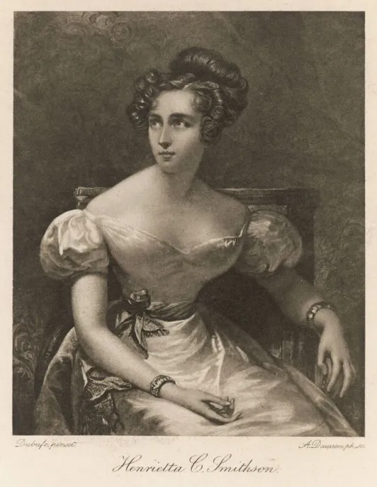 Gerahmter Druck : Harriett Smithson / Dawson Gerahmter Druck : Harriett Smithson / Dawson