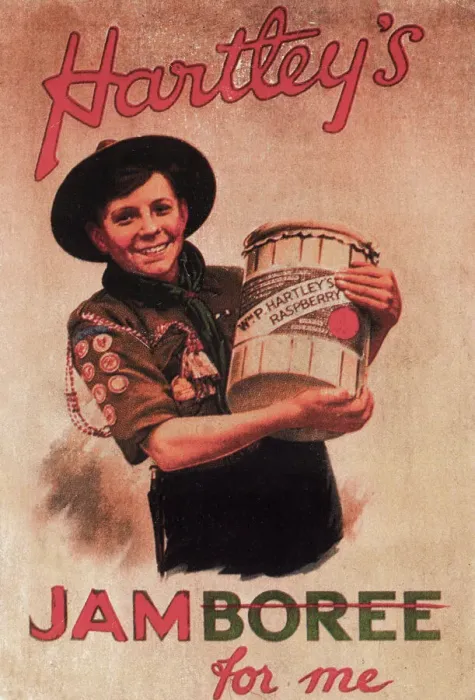 Gerahmter Druck : Hartleys-Jam-Werbeposter Gerahmter Druck : Hartleys-Jam-Werbeposter