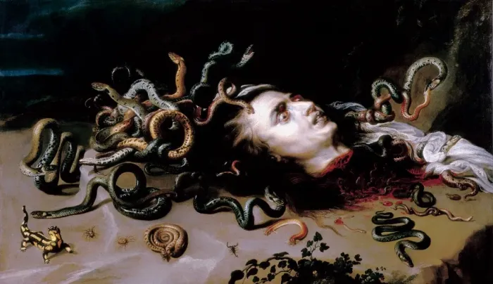 Gerahmter Druck : Der Kopf der Medusa Gerahmter Druck : Der Kopf der Medusa