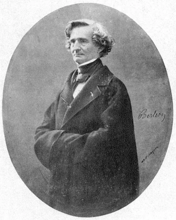 Gerahmter Druck : Hector Berlioz Gerahmter Druck : Hector Berlioz