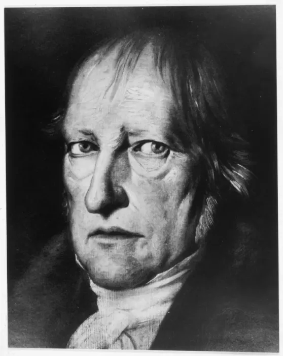 Gerahmter Druck : Hegel / Schlesinger Gerahmter Druck : Hegel / Schlesinger