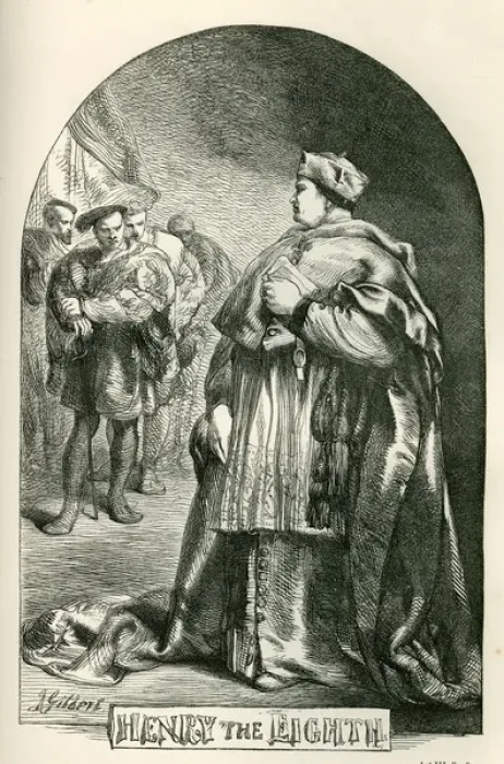 Gerahmter Druck : Henry der VIII. Gerahmter Druck : Henry der VIII.