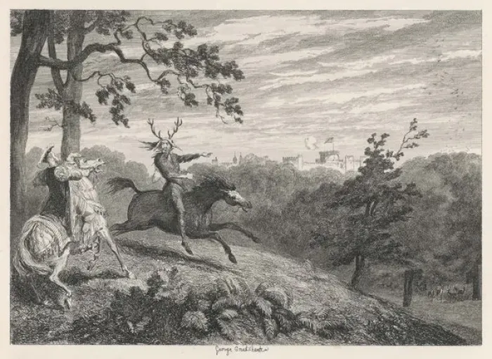 Gerahmter Druck : Henri und Herne Gerahmter Druck : Henri und Herne