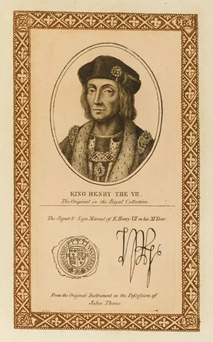 Gerahmter Druck : Henri VIII Gerahmter Druck : Henri VIII