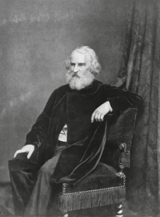 Gerahmter Druck : Henry W. Longfellow Gerahmter Druck : Henry W. Longfellow