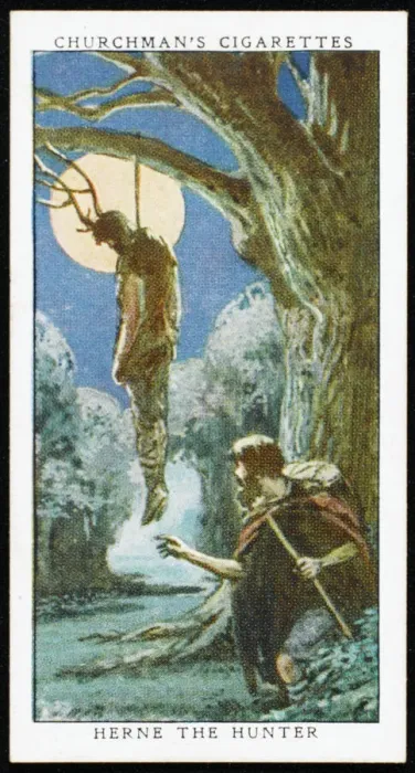 Gerahmter Druck : Der Jäger von Herne Gerahmter Druck : Der Jäger von Herne