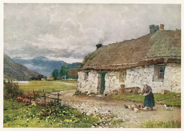 Gerahmter Druck : Hochlandcroft Gerahmter Druck : Hochlandcroft