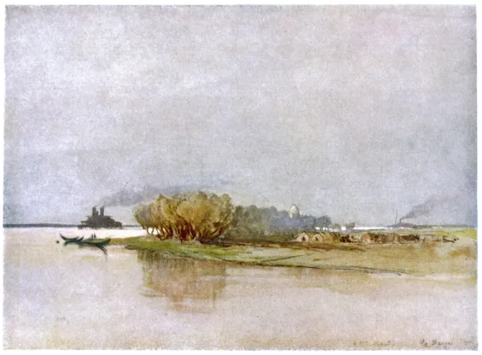 Gerahmter Druck : Die HMS Mantis auf der Tigris Gerahmter Druck : Die HMS Mantis auf der Tigris
