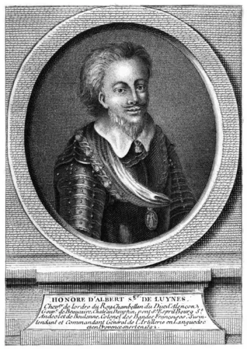 Gerahmter Druck : Honoré de Lüyns Gerahmter Druck : Honoré de Lüyns