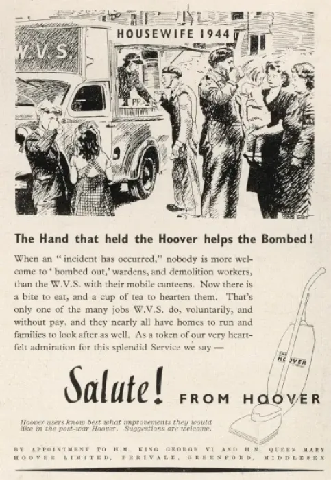 Gerahmter Druck : Hoover-Werbung Gerahmter Druck : Hoover-Werbung