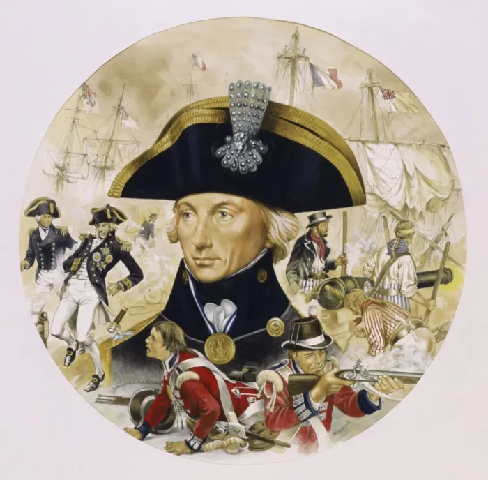 Gerahmter Druck : Horazio, Herzog von Nelson Gerahmter Druck : Horazio, Herzog von Nelson