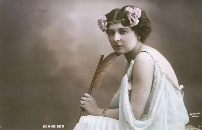Gerahmter Druck : Hortense Schneider / Walzer Gerahmter Druck : Hortense Schneider / Walzer