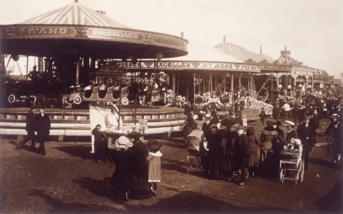 Gerahmter Druck : Hull Fair, 1905 Gerahmter Druck : Hull Fair, 1905