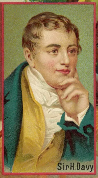 Gerahmter Druck : Humphry Davy / Weltinventor Gerahmter Druck : Humphry Davy / Weltinventor