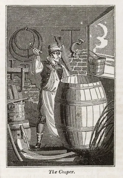 Gerahmter Druck : Industrie / Kooper 1827 Gerahmter Druck : Industrie / Kooper 1827