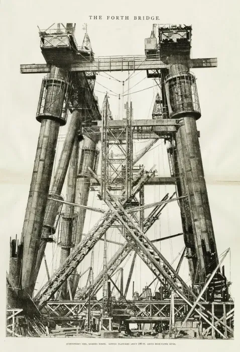 Gerahmter Druck : Die Firthbrücke: Quays of Queensferry Gerahmter Druck : Die Firthbrücke: Quays of Queensferry