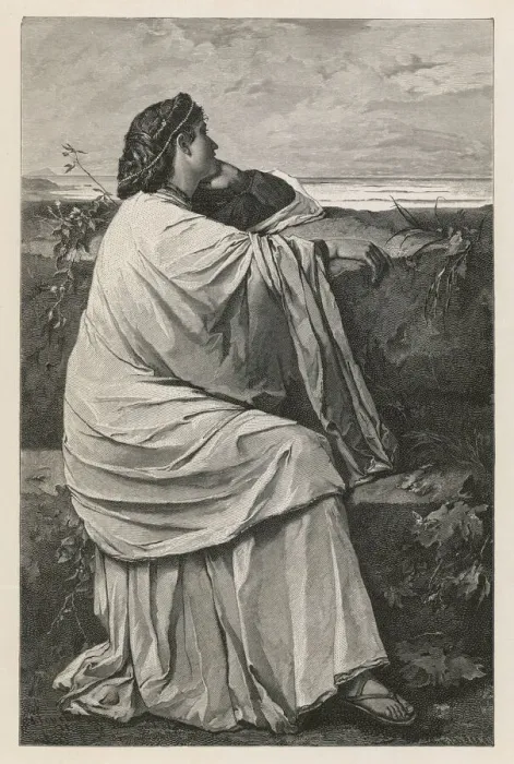 Gerahmter Druck : Iphigien in Aulis Gerahmter Druck : Iphigien in Aulis