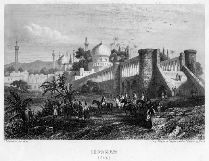 Gerahmter Druck : Iran Esfahan Gerahmter Druck : Iran Esfahan