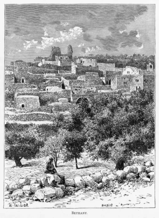 Gerahmter Druck : Israels Bethanien