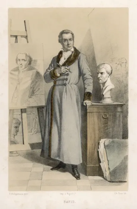Gerahmter Druck : Jakob-Louis David Gerahmter Druck : Jakob-Louis David