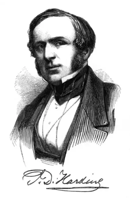 Gerahmter Druck : James Duffield Harding Gerahmter Druck : James Duffield Harding