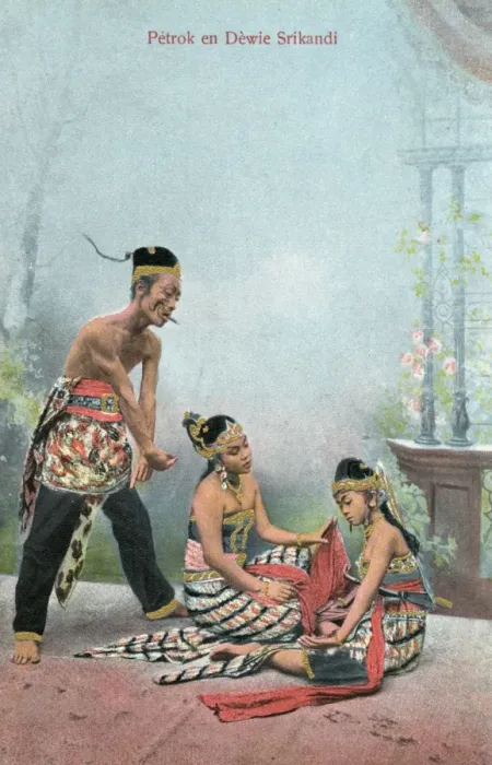 Gerahmter Druck : Java Indonesien Traditionelle Tanzschritte Gerahmter Druck : Java Indonesien Traditionelle Tanzschritte