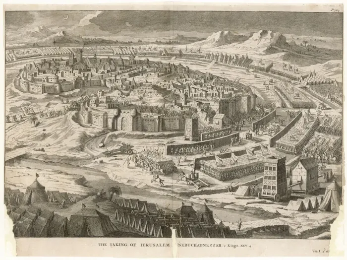 Gerahmter Druck : Gefallen von Jerusalem Gerahmter Druck : Gefallen von Jerusalem