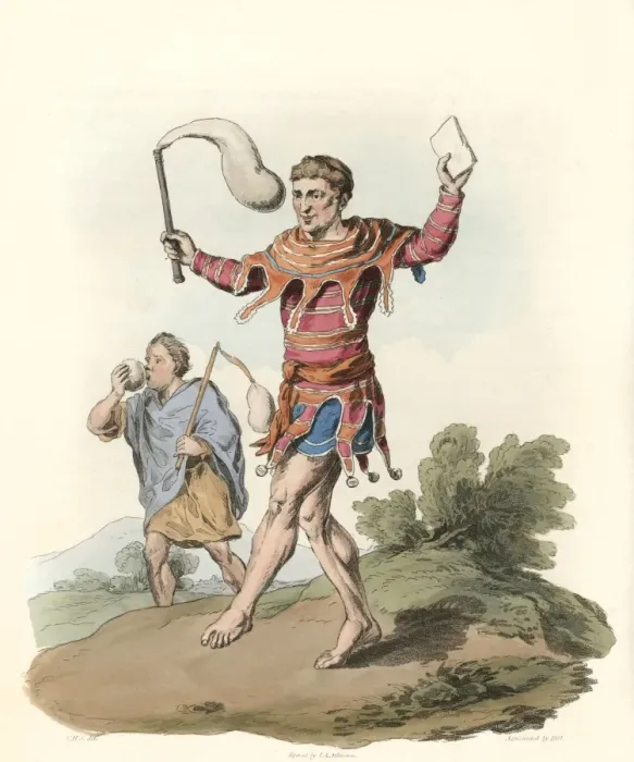 Gerahmter Druck : Jester (Smith)