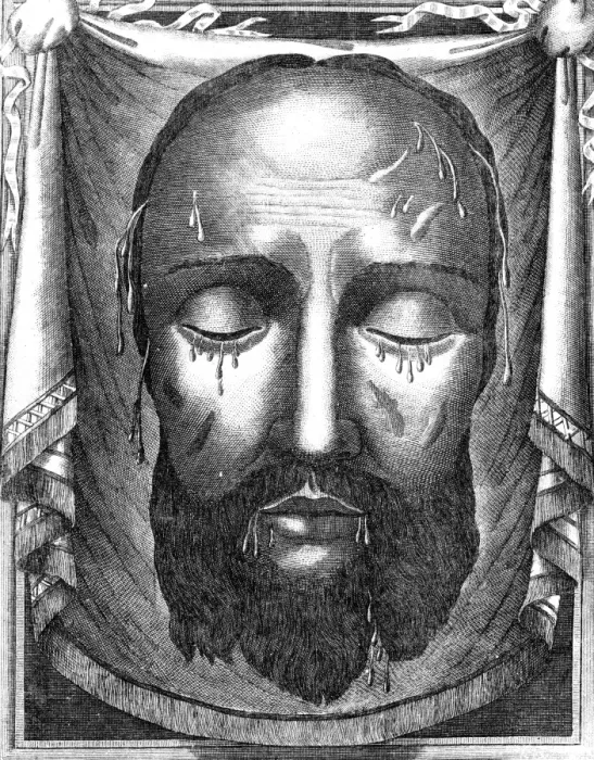 Gerahmter Druck : Jesu-Puppe Gerahmter Druck : Jesu-Puppe